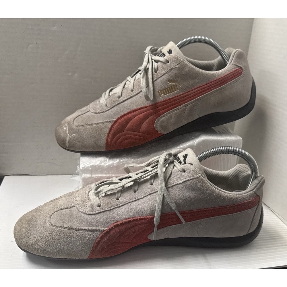 Puma Speedcat Shield Sd Grey Sneakers Shoes 387272-04 Men's Size 13